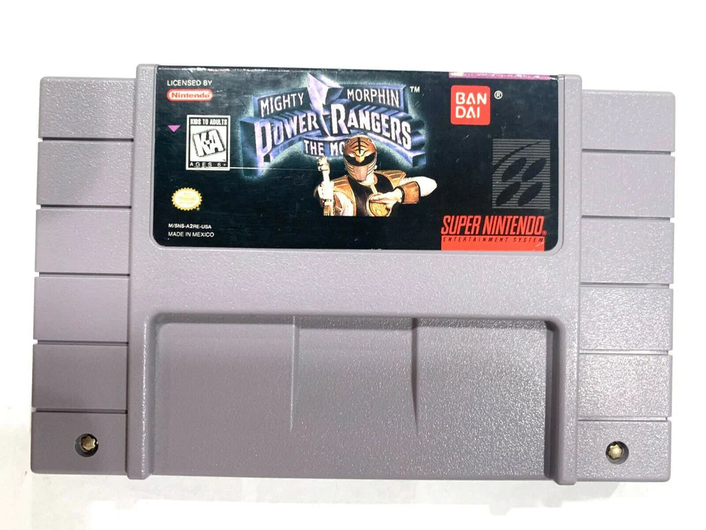 Mighty Morphin Power Rangers - SNES