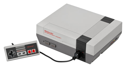 Restored Nintendo Entertainment System NES 1985 Console with Official OEM Controller (Refurbished)
