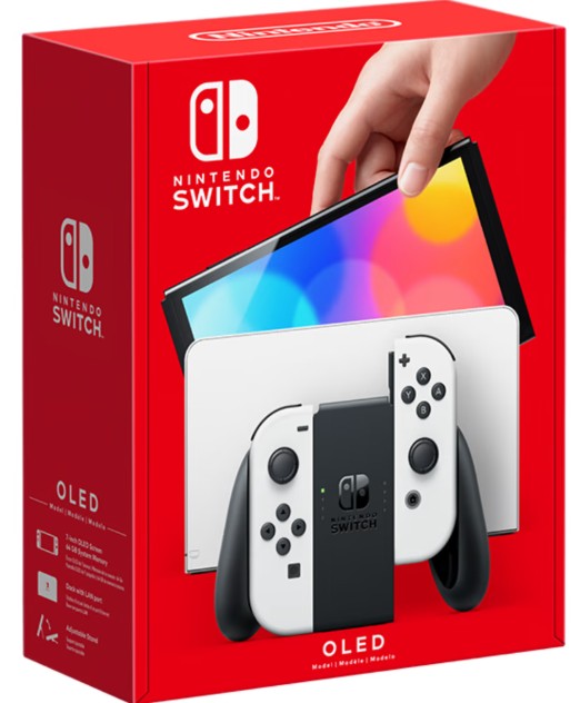 (US) Oled Switch - NEW White