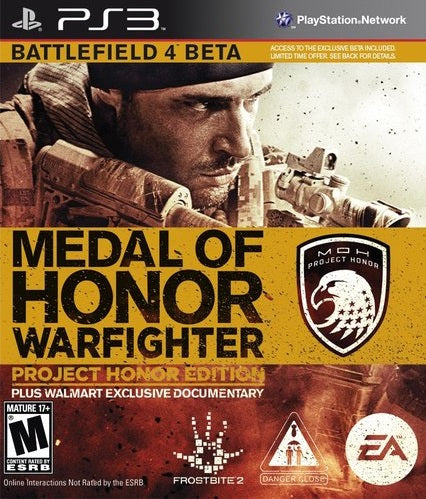 Medal of Honor Warfighter: Project Honor Edition - PlayStation 3