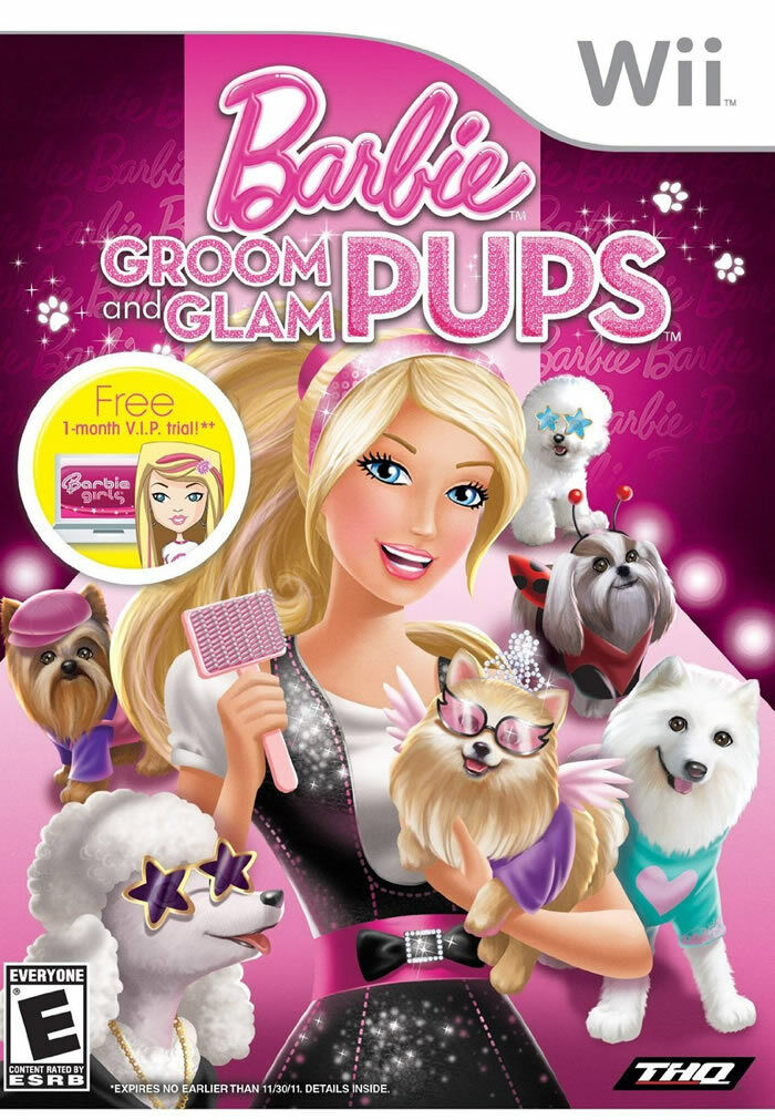 Barbie: Groom and Glam Pups - Nintendo Wii