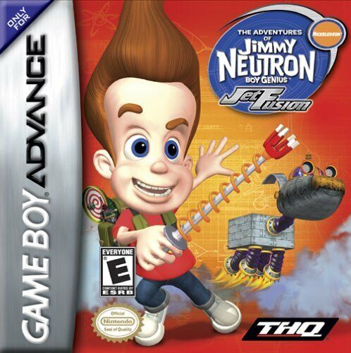 The Adventures of Jimmy Neutron Boy Genius: Jet Fusion - Nintendo Game Boy Advance