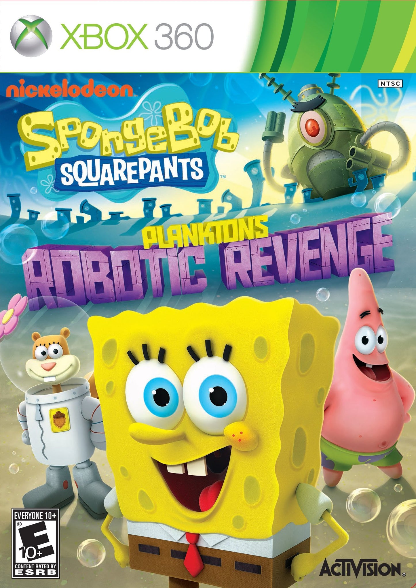 SpongeBob SquarePants: Plankton's Robotic Revenge - Xbox 360