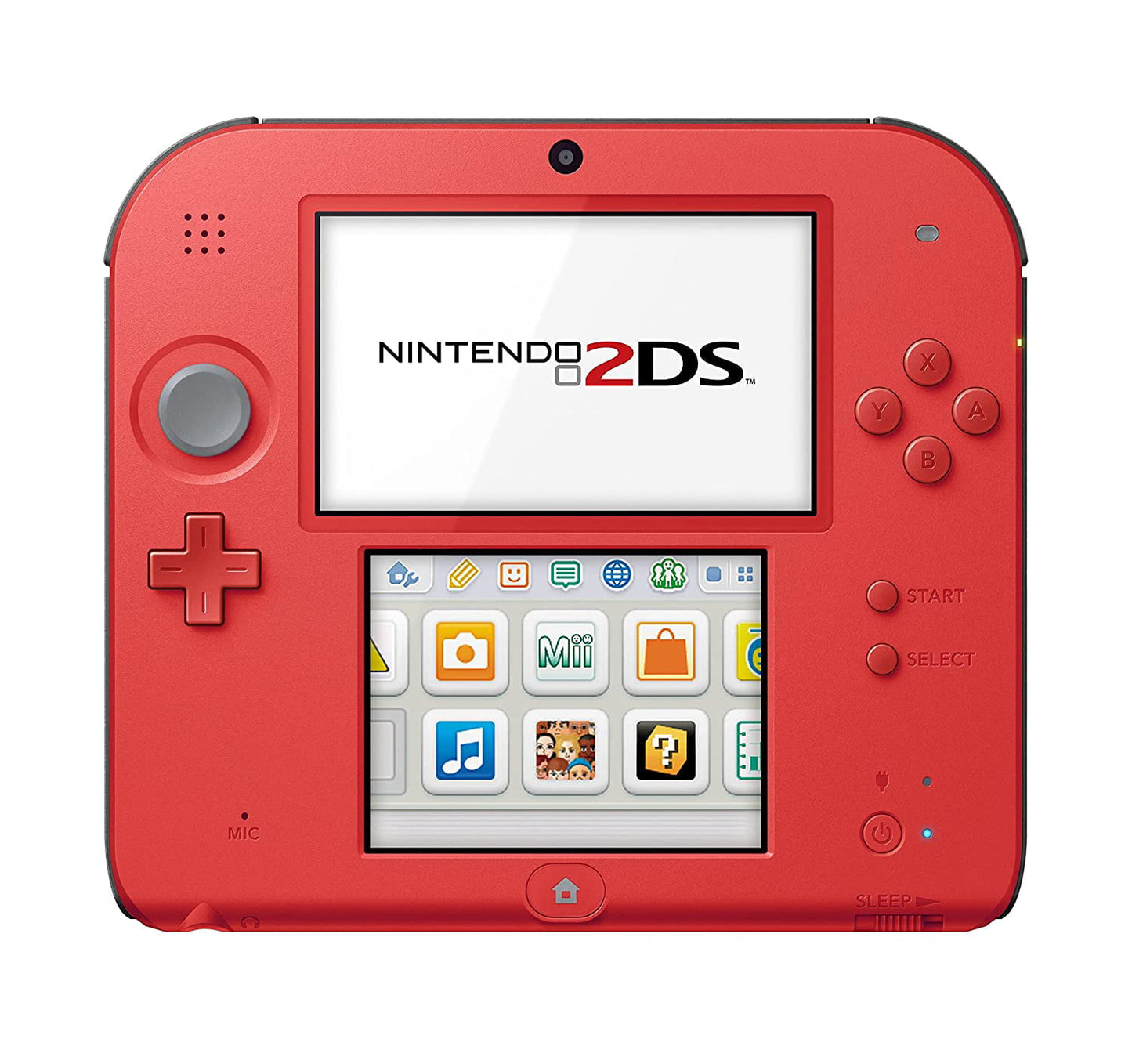 Restored - Nintendo 2DS - Crimson Red 2 (Refurbished)