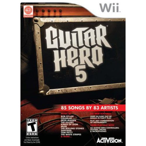Guitar Hero 5 - Nintendo Wii