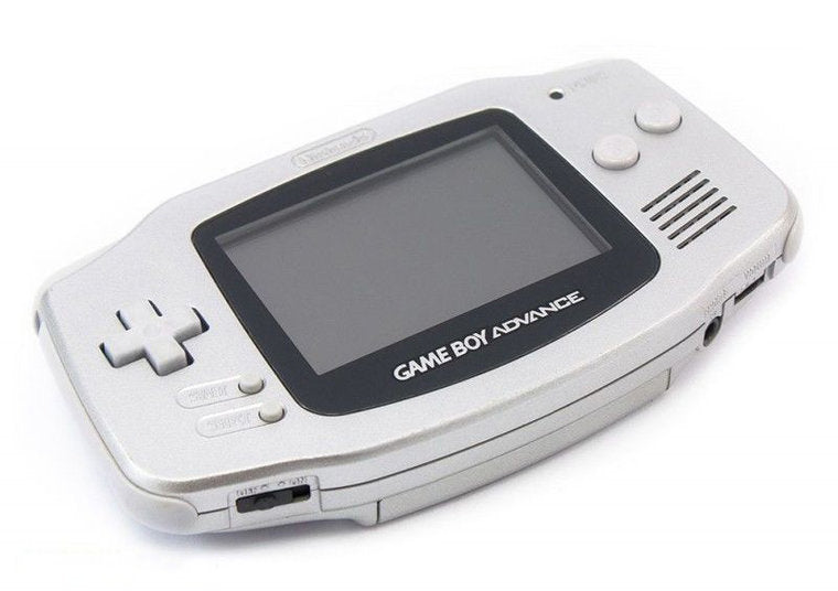 Game Boy Advance Platinum Silver