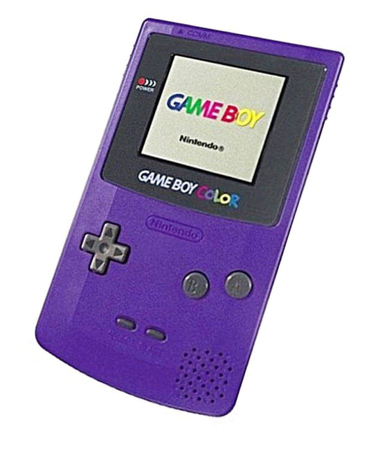 Nintendo Gameboy Game Boy Color Console (Grape)