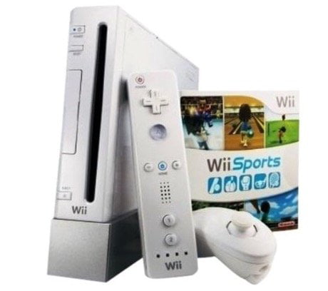 Used Wii Game Console with Wii Sports Bundle