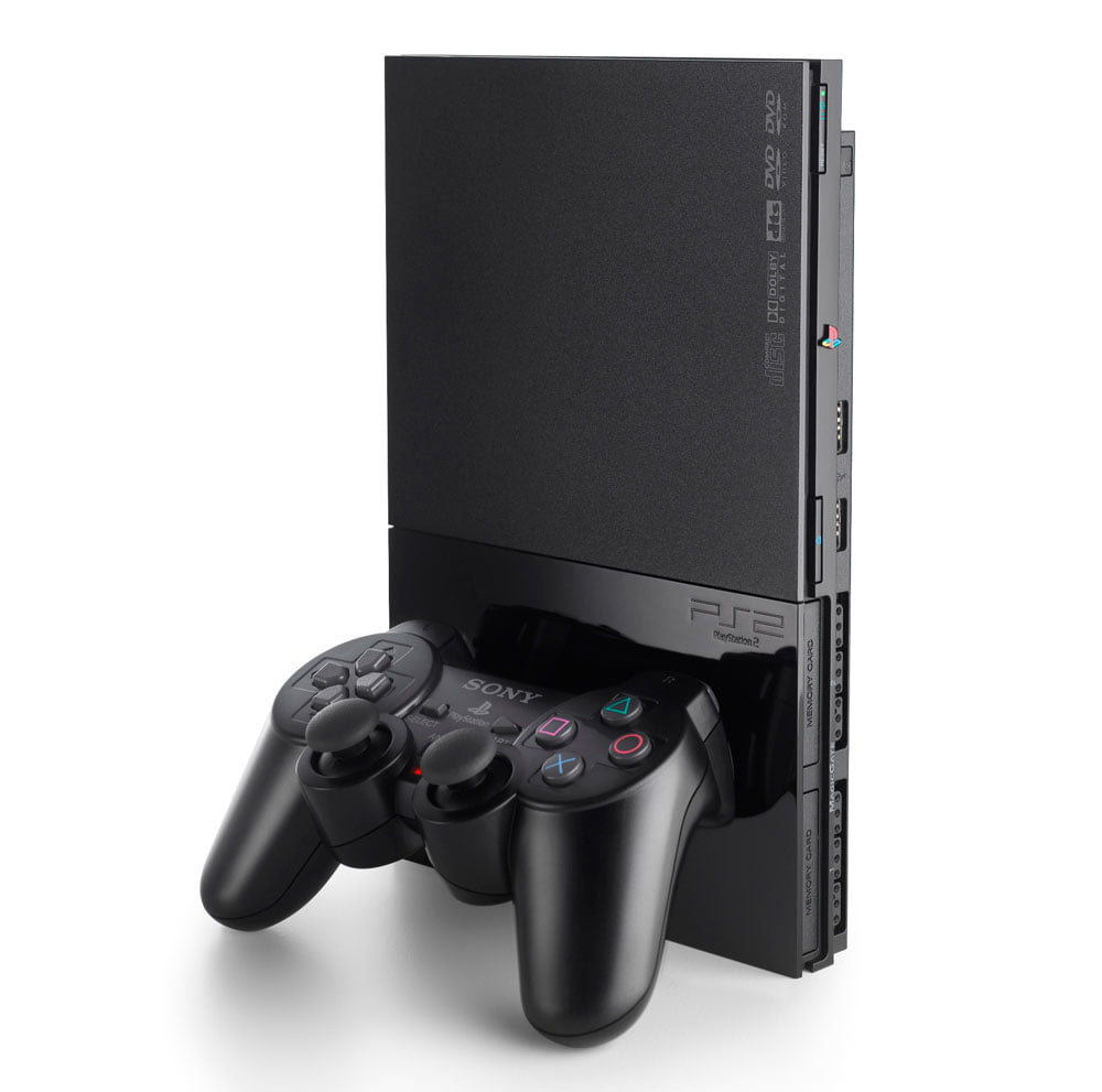 Refurbished: Sony PlayStation 2 PS2 Slim Game Console 