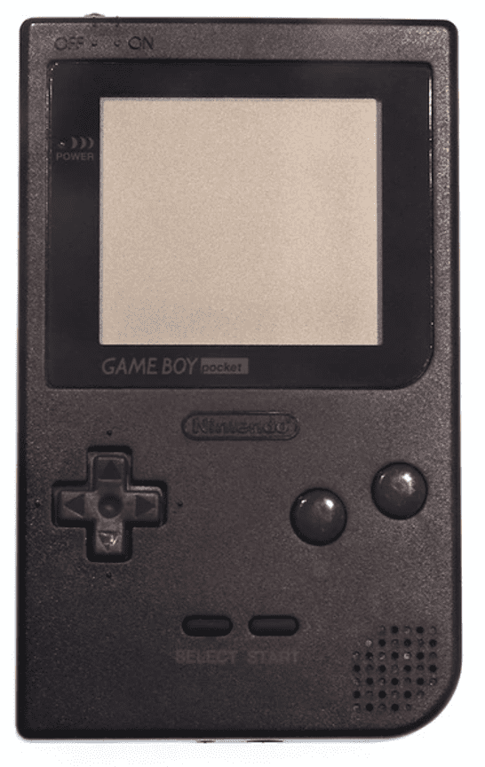 Authentic Nintendo GameBoy Pocket - Black - 100% OEM