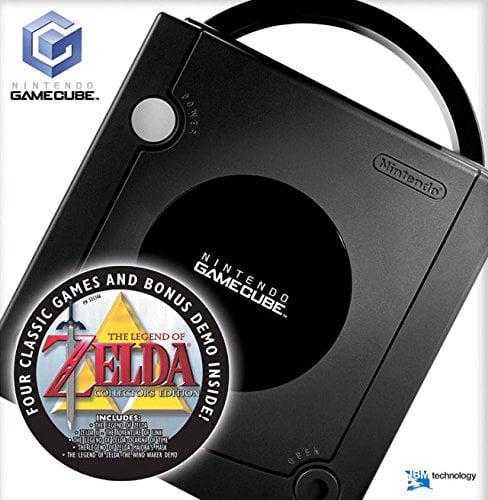 Restored GameCube Black Game Console with Legend of Zelda Collector's Edition (Refurbished)