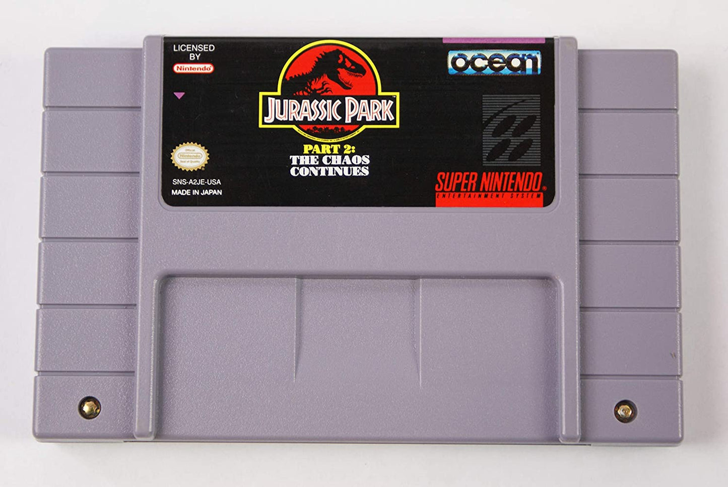 Jurassic Park Part 2: The Chaos Continues - SNES