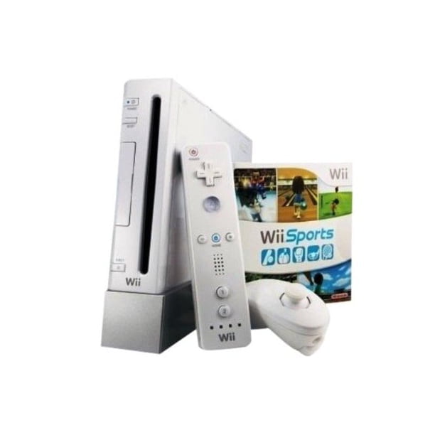 Restored Nintendo Wii Console White With Wii Sports (Refurbished)u