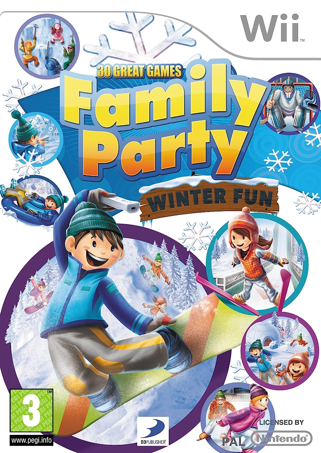 Family Party: 30 Great Games Winter Fun - Nintendo Wii