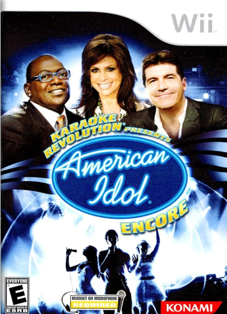 Karaoke Revolution Presents American Idol Encore - Nintendo Wii