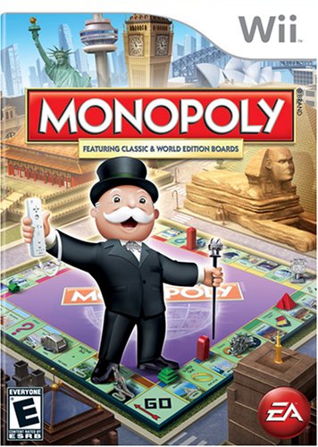 Monopoly: Classic & World Edition Boards - Nintendo Wii