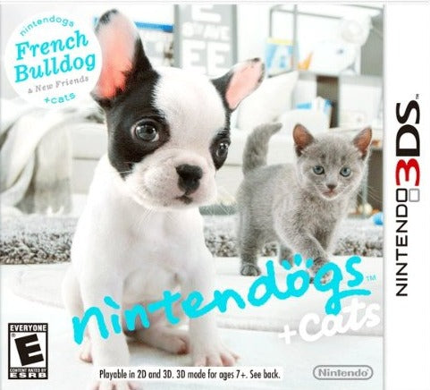 Nintendogs + Cats: French Bulldog & New Friends - Nintendo 3DS