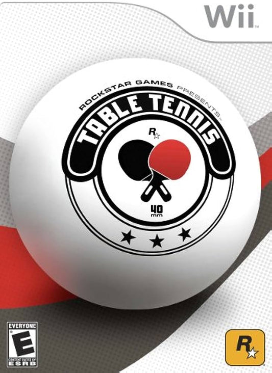 RockStar Games Presents: Table Tennis - Nintendo Wii