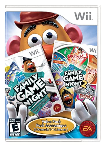 Hasbro Family Game Night: Value Pack (1 & 2 Bundle) - Nintendo Wii