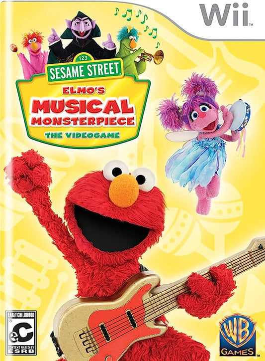 Sesame Street: Elmo's Musical Monsterpiece - Nintendo Wii