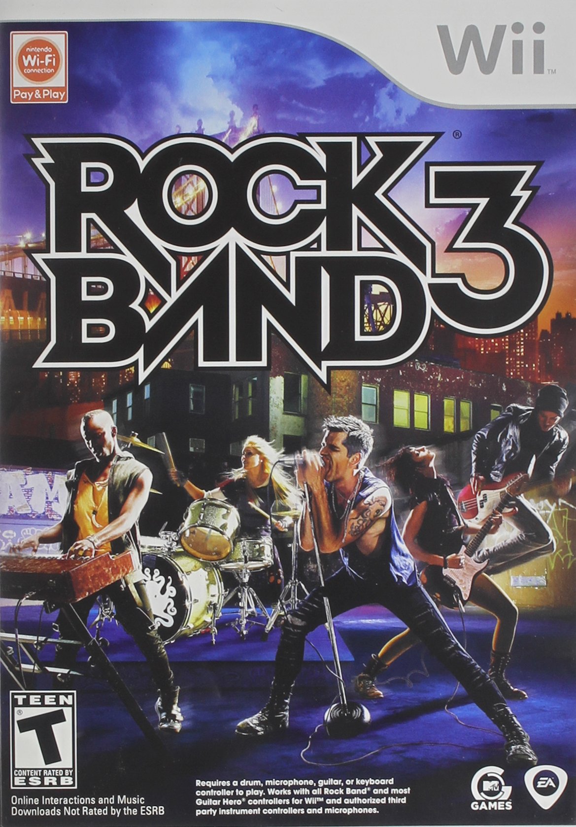 Rock Band 3 - Nintendo Wii