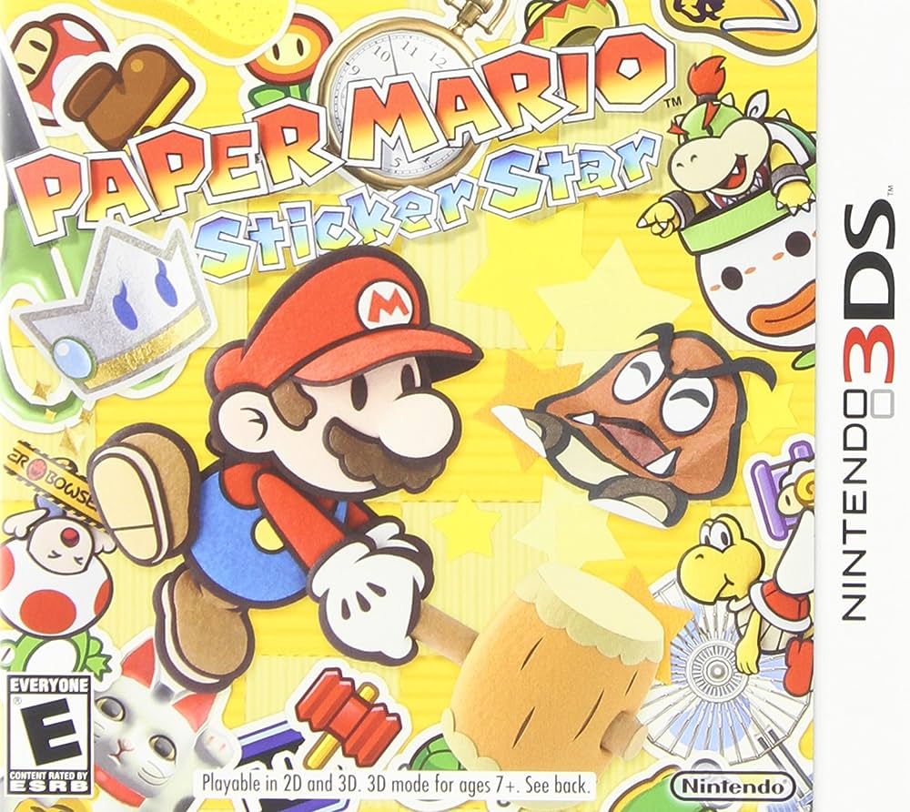 Paper Mario Sticker Star - Nintendo 3DS