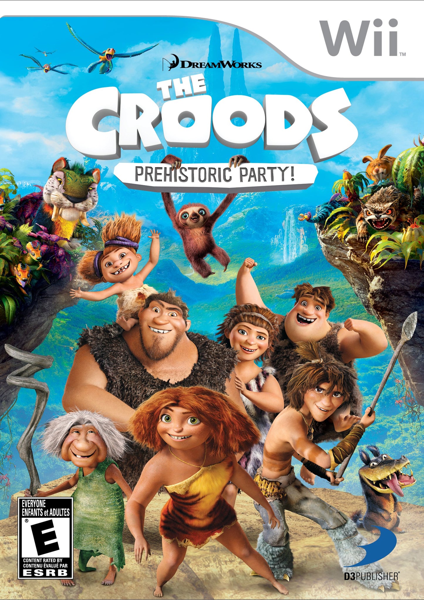 The Croods: Prehistoric Party! - Nintendo Wii