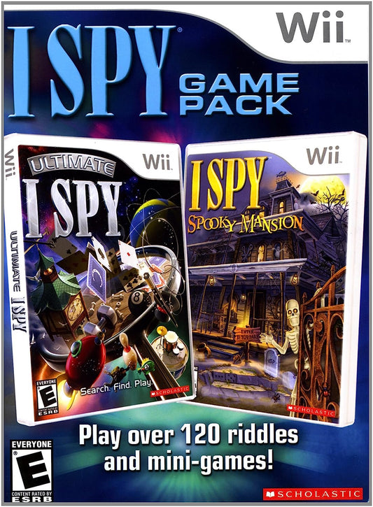 I Spy + I Spy Spooky Mansion - Nintendo Wii