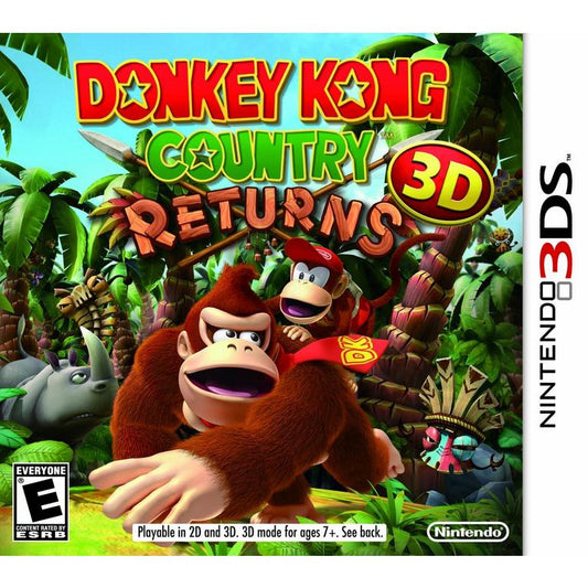 Donkey Kong Country Returns 3D - Nintendo 3DS