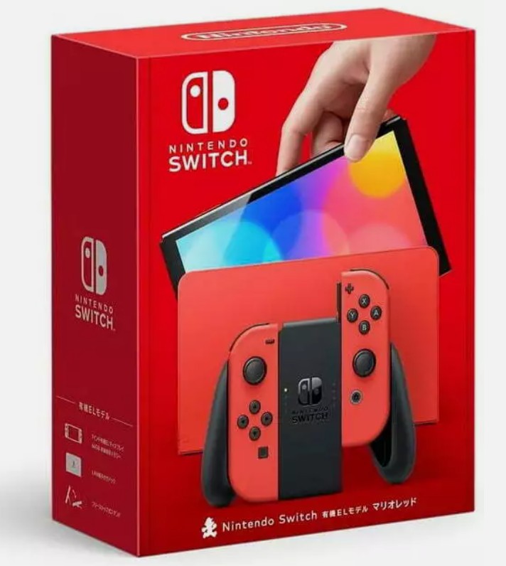 (Jap) Oled Switch - NEW Red Mario Edition