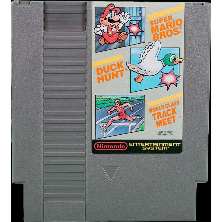 Super Mario Bros. / Duck Hunt / World Class Track Meet - NES