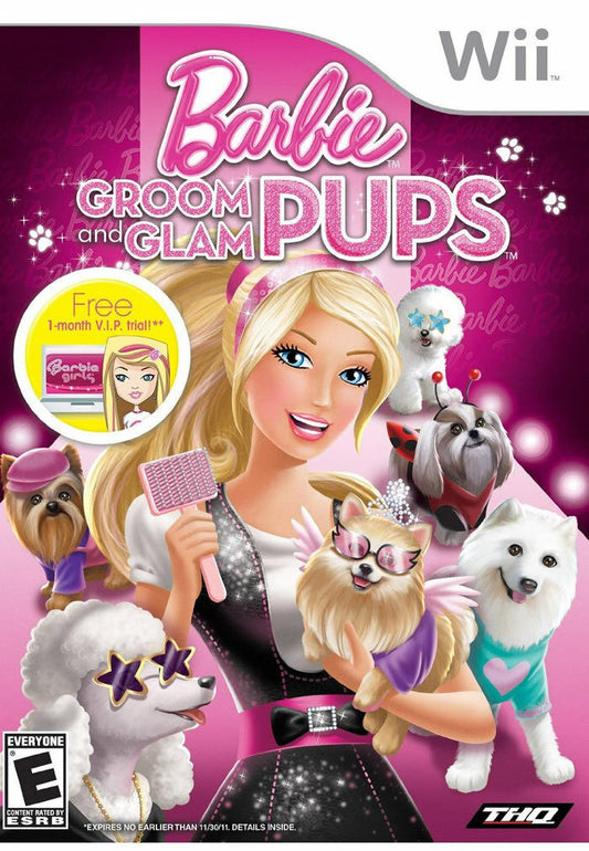 Barbie: Groom and Glam Pups - Nintendo Wii