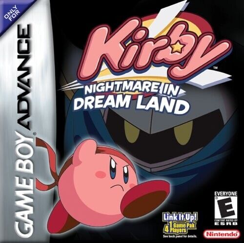 Kirby Nightmare in Dream Land - Nintendo Game Boy Advance