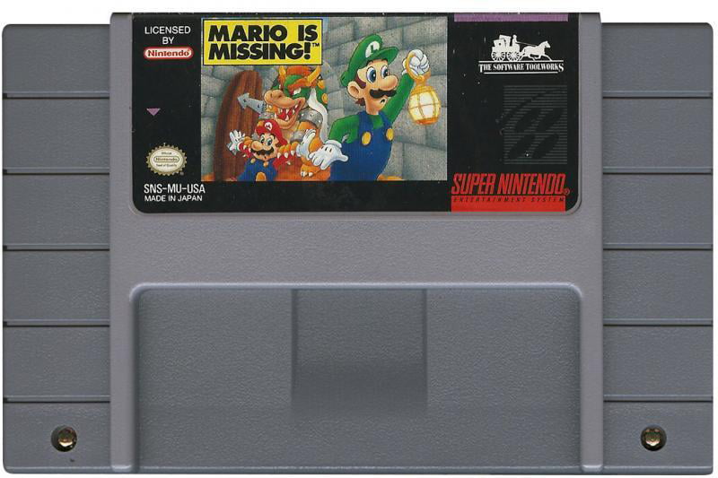 Mario Is Missing! - SNES