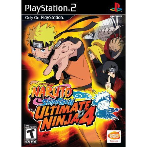 Naruto Shippuden: Ultimate Ninja 4 - PlayStation 2