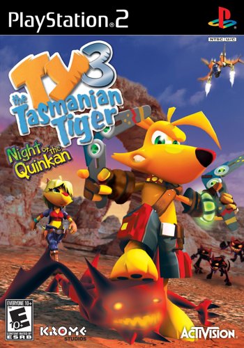 TY The Tasmanian Tiger 3: Night of the Quinkan - PlayStation 2