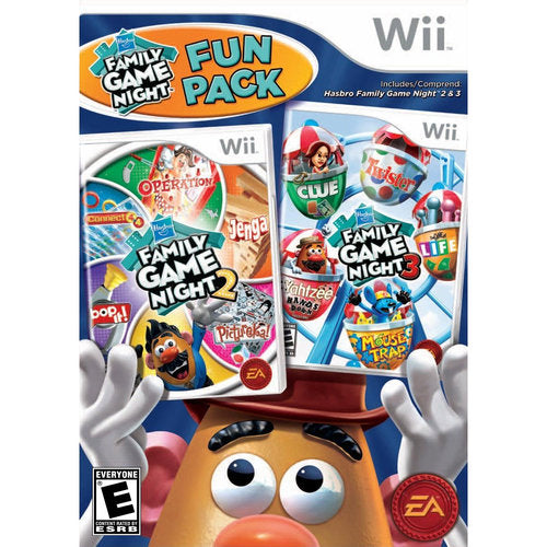 Hasbro Family Game Night: Fun Pack 2 & 3 - Nintendo Wii