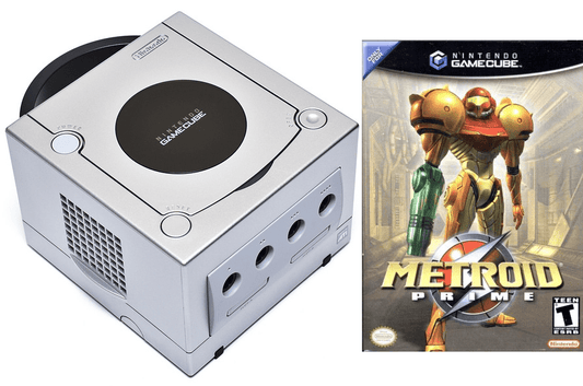 GameCube Metroid Prime Bundle Platinum - Refurbished