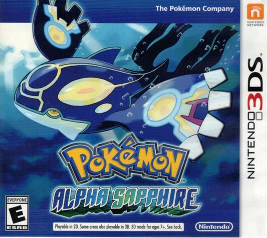 Pokemon Alpha Sapphire - Nintendo 3DS