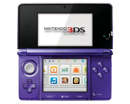 Restored Nintendo 3DS Midnight Purple (Refurbished)