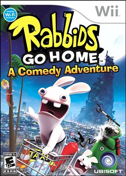 Rabbids Go Home: A Comedy Adventure - Nintendo Wii
