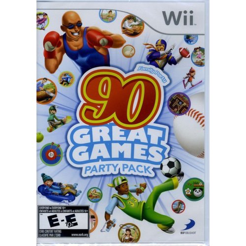 90 Great Games Party Pack - Nintendo Wii