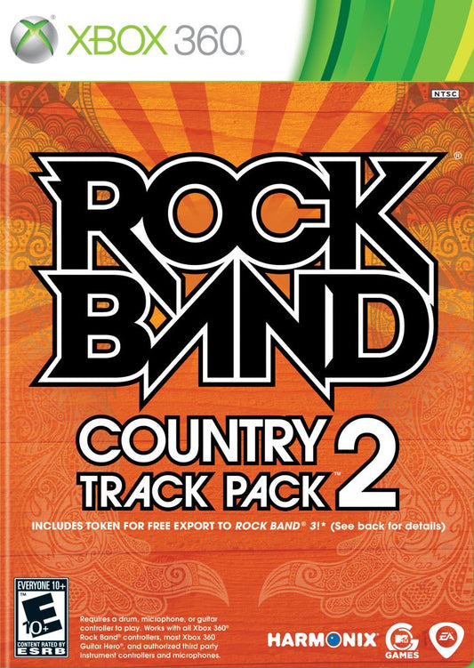 Rock Band: Country Track Pack 2 - Xbox 360