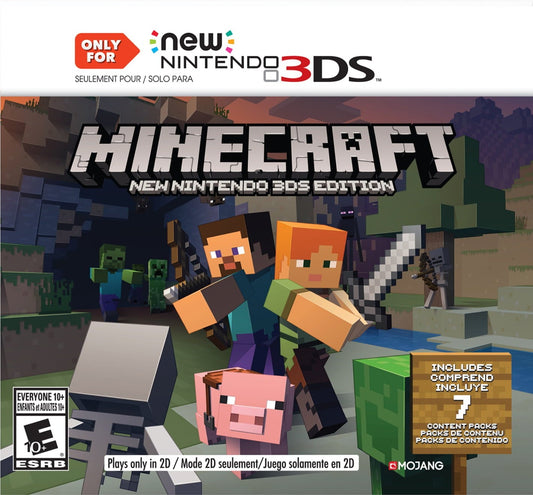 Minecraft: New Nintendo 3DS Edition -  Nintendo 3DS