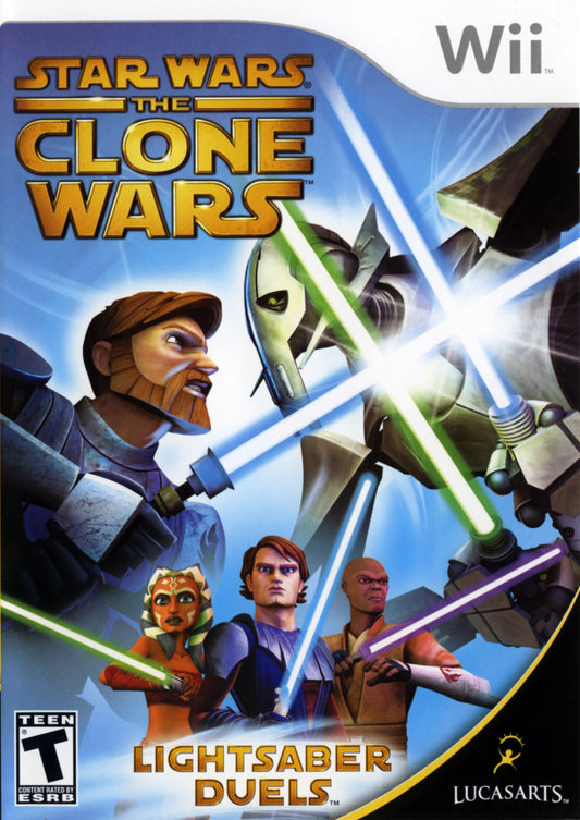 Star Wars: The Clone Wars Lightsaber Duels - Nintendo Wii