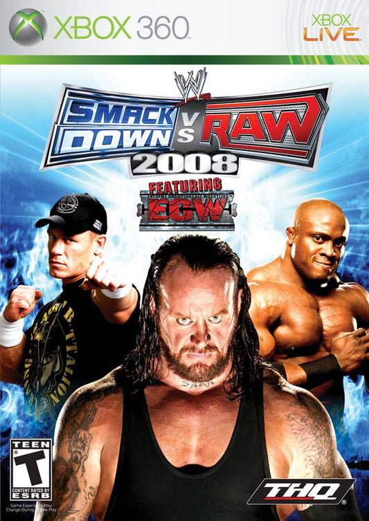 WWE: SmackDown vs. Raw 2008 - Xbox 360