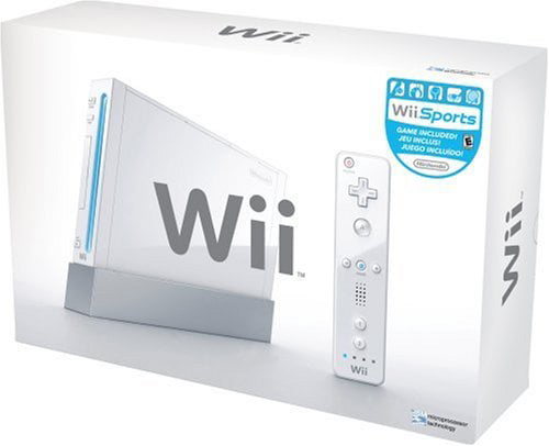 Used Nintendo Wii Console White with Wii Sports Bundle