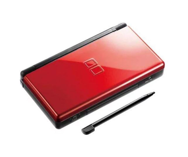 Restored Authentic Original Nintendo DS Lite Crimson/Black - 100% OEM [Refurbished]