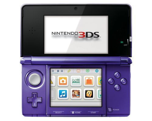 Restored - Nintendo 3DS Midnight Purple (Refurbished)