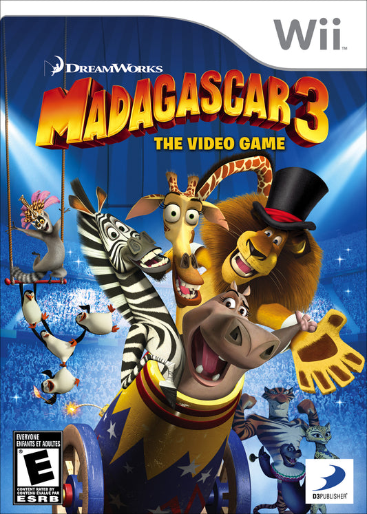 Madagascar 3: The Videogame - Nintendo Wii